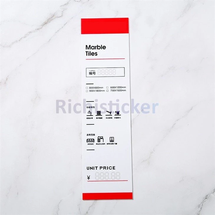 Acrylic labels (4)